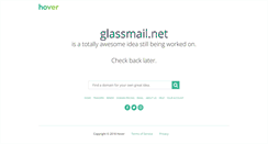 Desktop Screenshot of glassmail.net